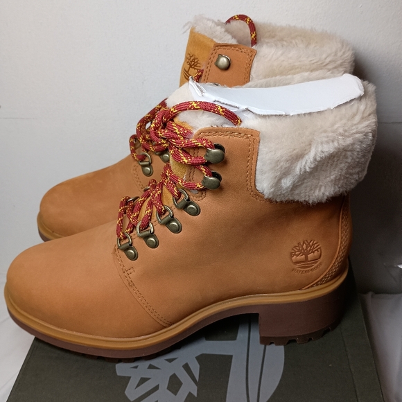 🩷 Timberland Women's Waterproof Mid Hiker Size 8M - Picture 5 of 10